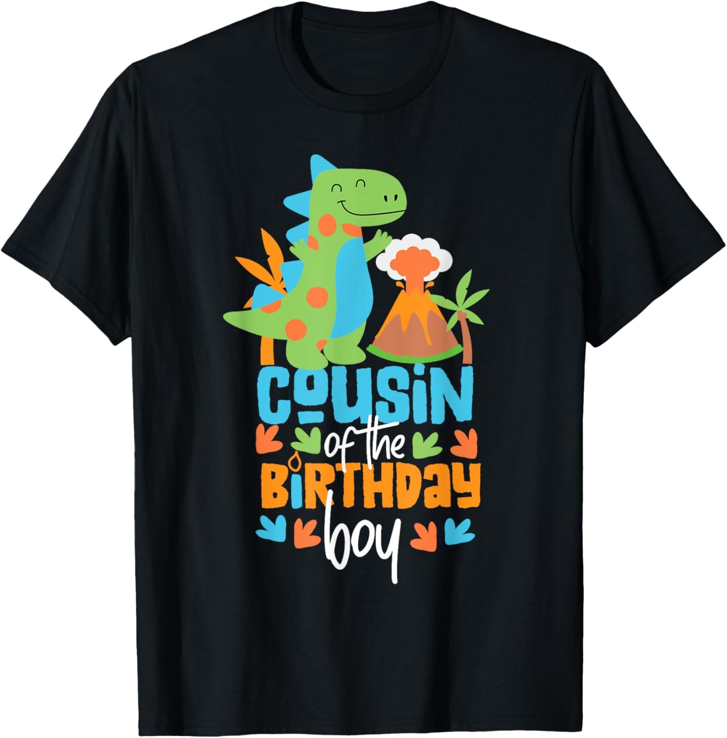 Cousin Of The Birthday Boy Dinosaur for Boys T-Shirt