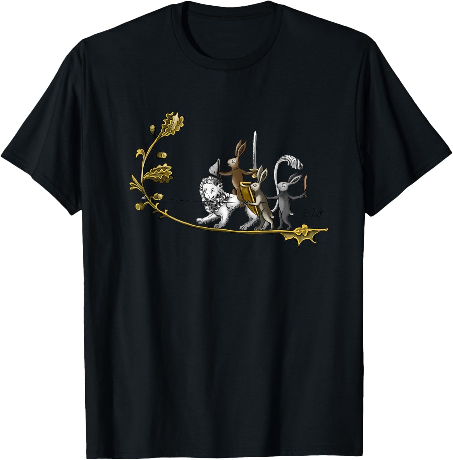 Medieval Rabbits T-Shirt