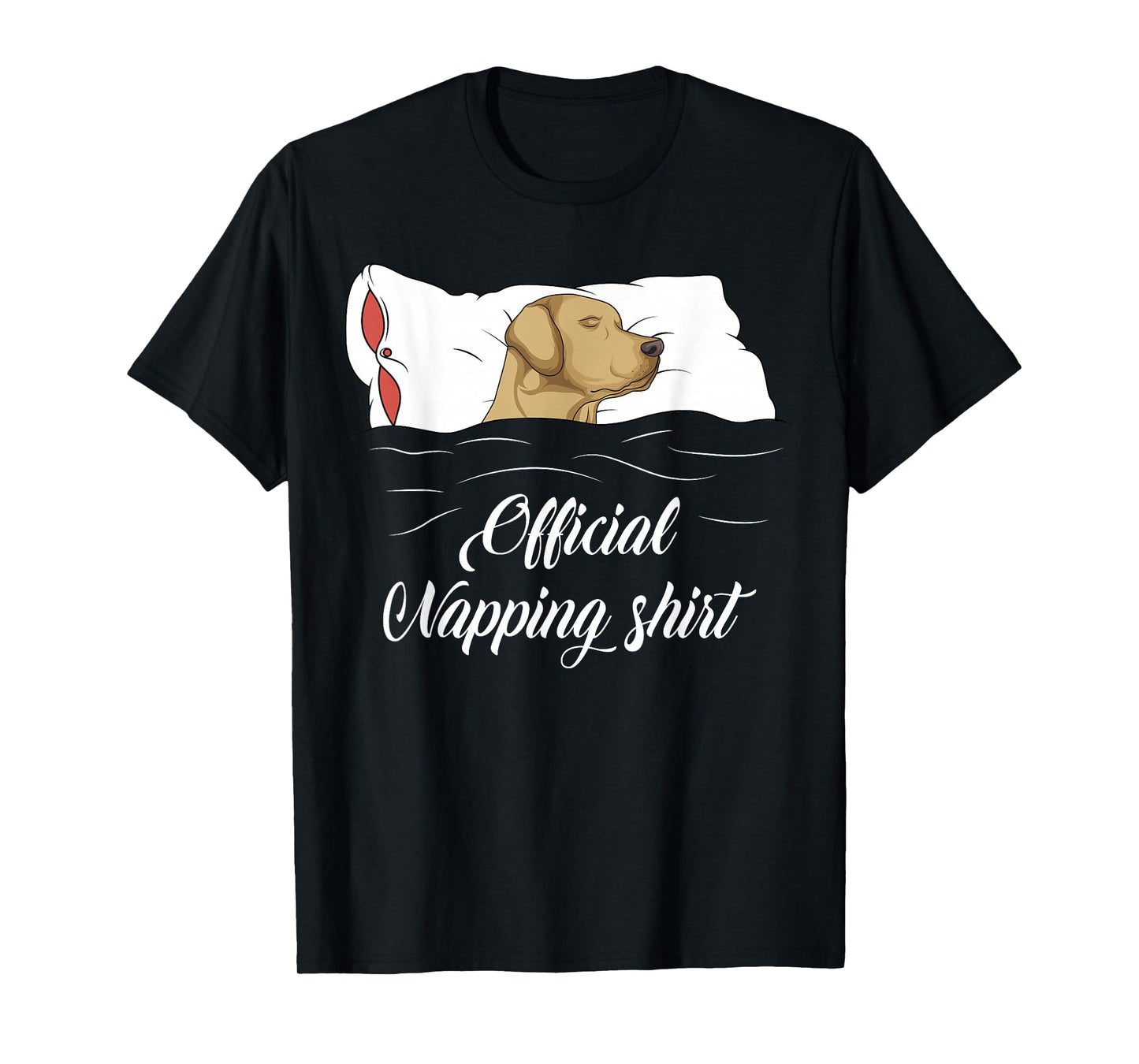 Sleeping Labrador Retriever Pyjamas Lab Dog Official Napping T-Shirt