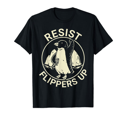 Penguin Resist Flippers Up T-Shirt