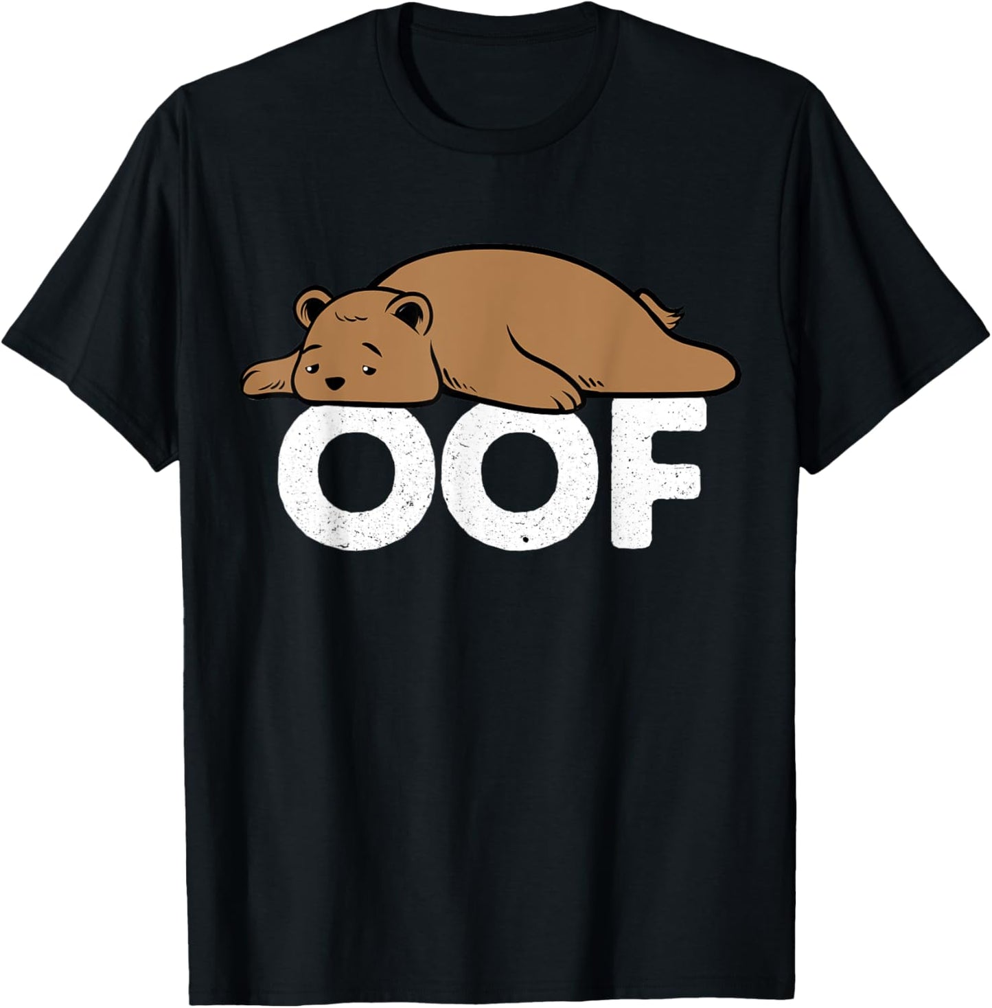 Brown Bear Oof Shirt Internet Video Gaming Gamer Gifts Men T-Shirt