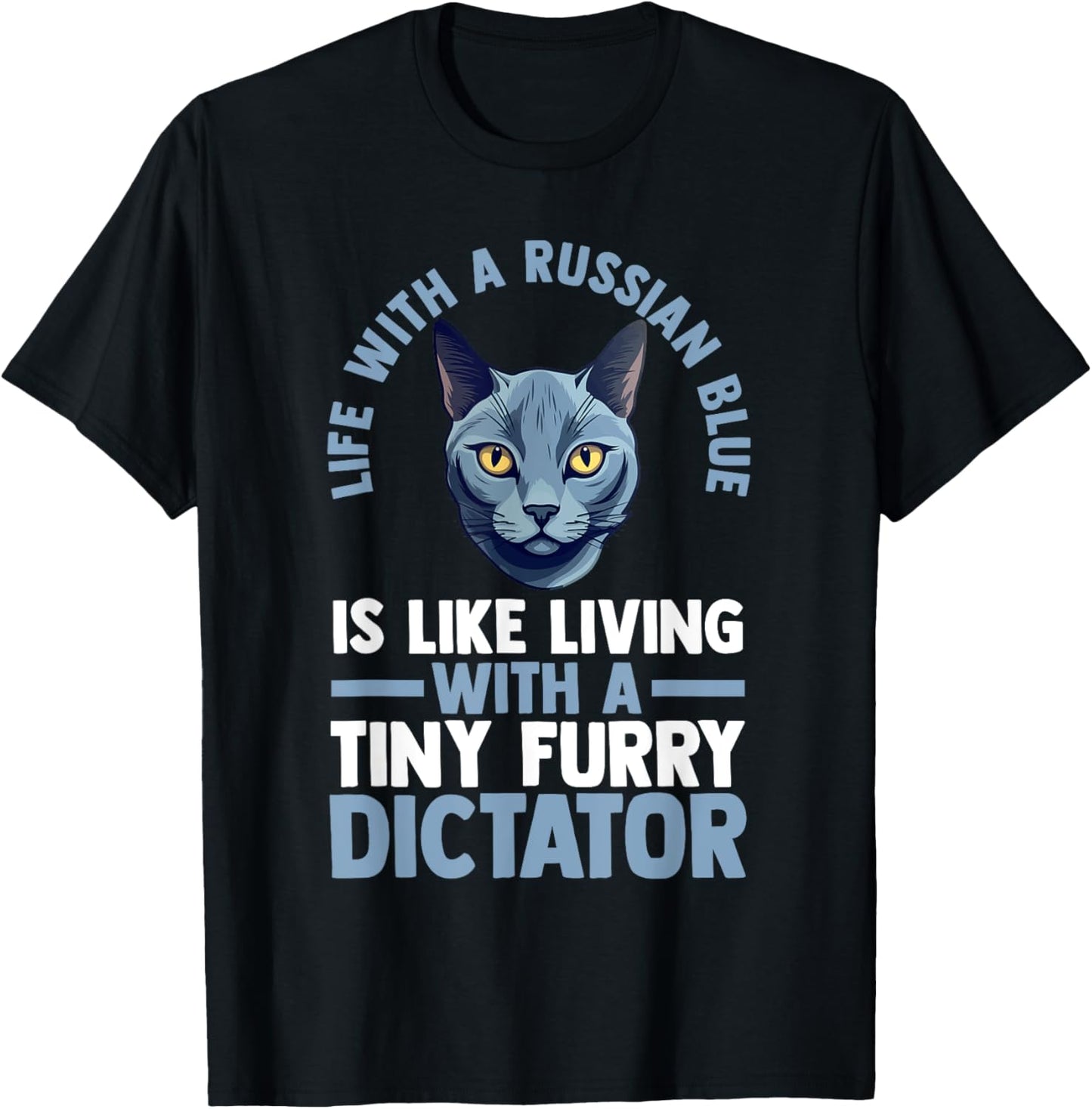 Cat Russian Blue T-Shirt
