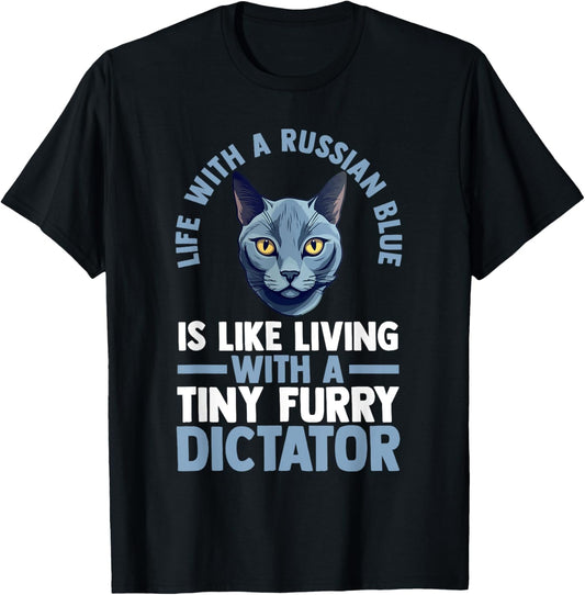 Cat Russian Blue T-Shirt