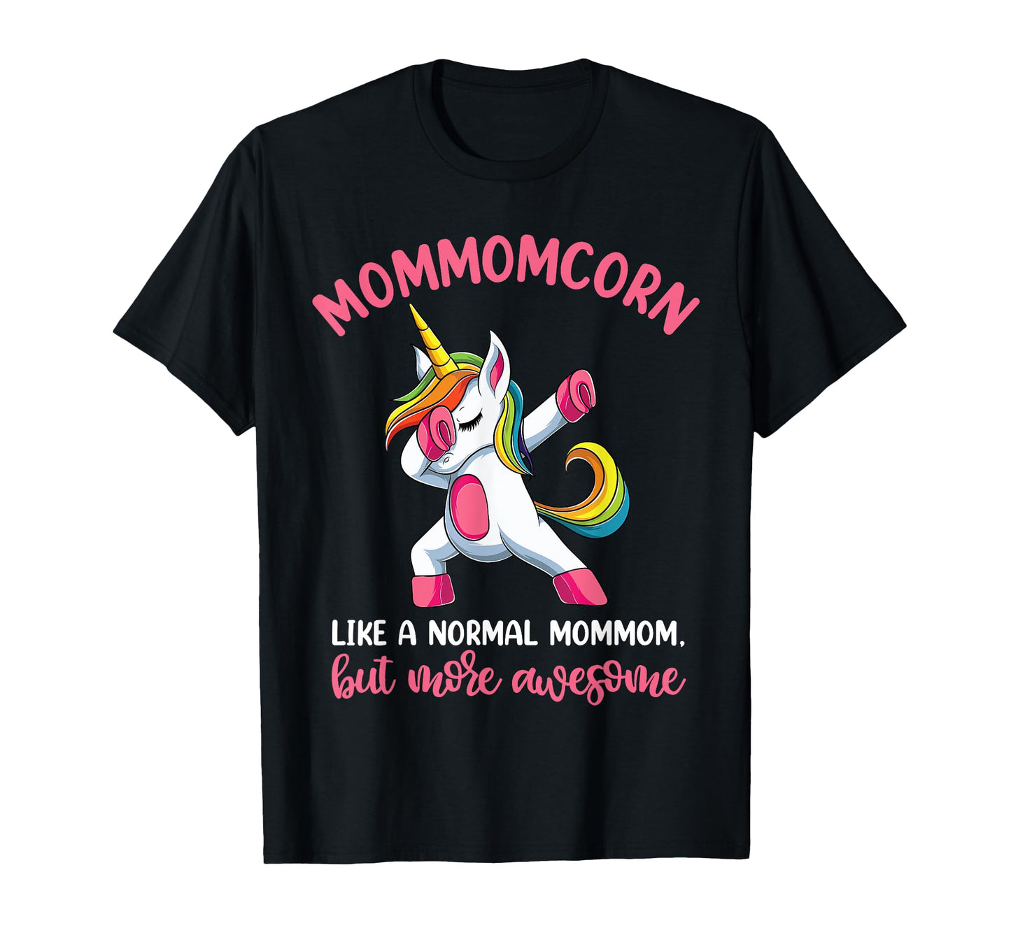 Mommomcorn Mommom Unicorn Shirts, Unicorn Birthday T-Shirt