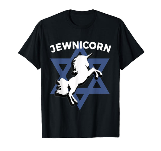Jewnicorn - Funny Jewish Hanukkah T-Shirt Gift T-Shirt