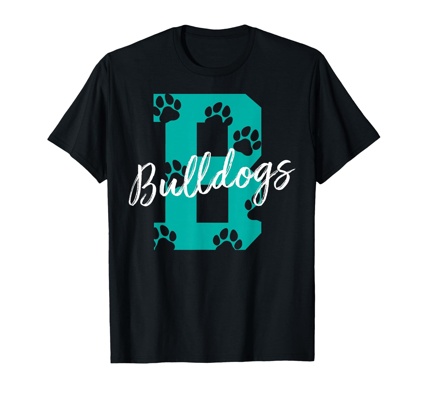 Bulldogs with Foodprints - Bulldog T-Shirt