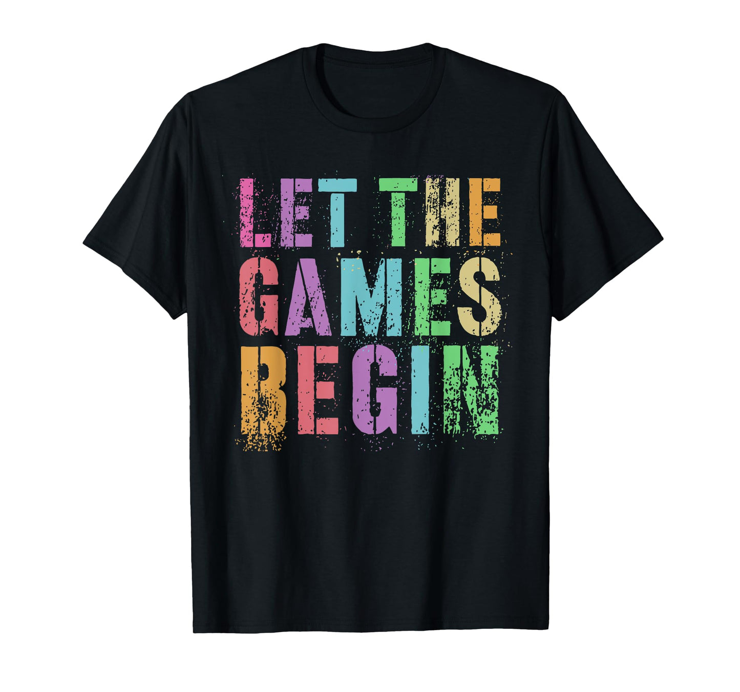 LET THE GAMES BEGIN School's Out Field Day Legend Last Day T-Shirt