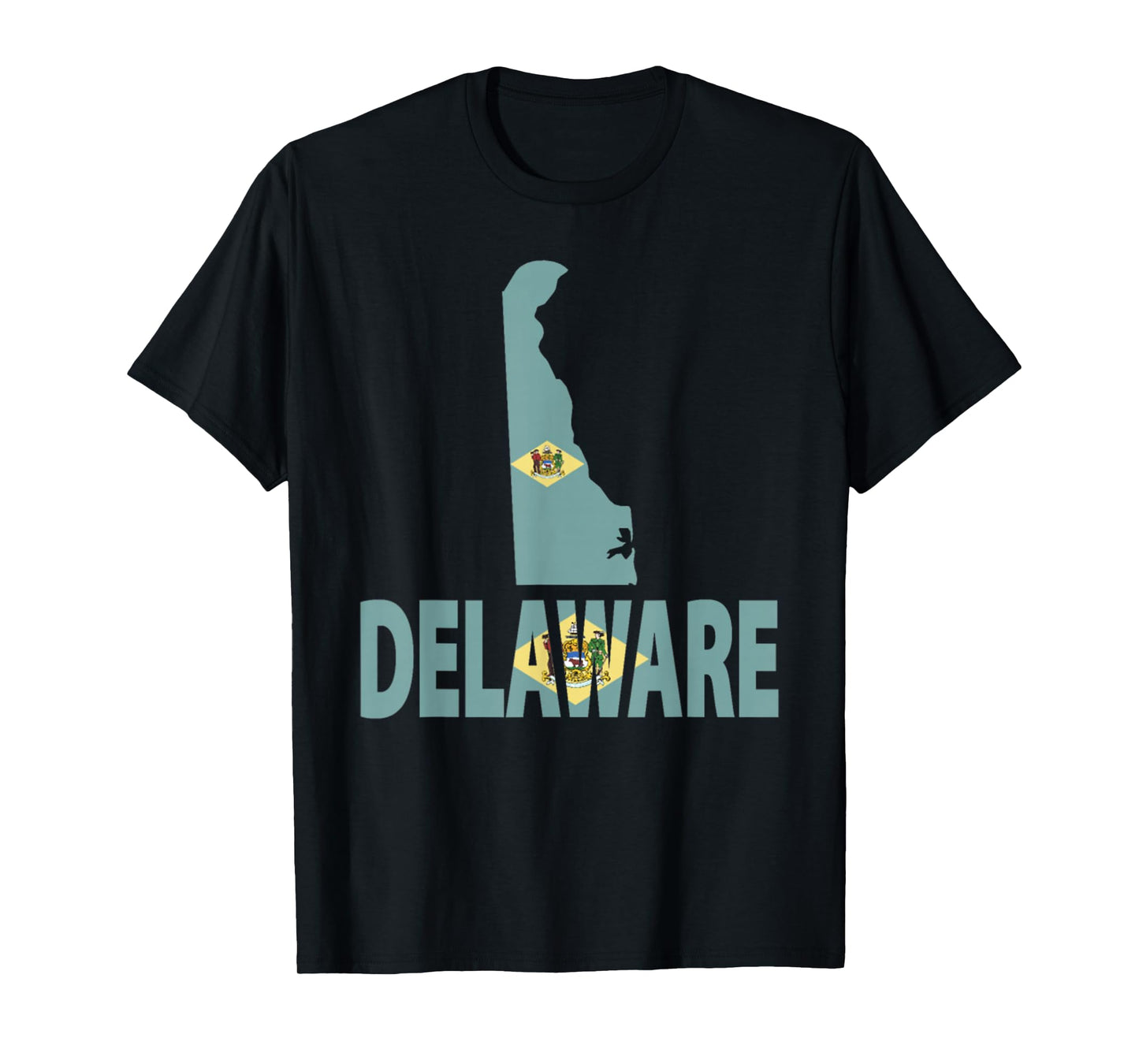 Vintage Delaware State Tshirt I Love Delaware Home State Tee T-Shirt