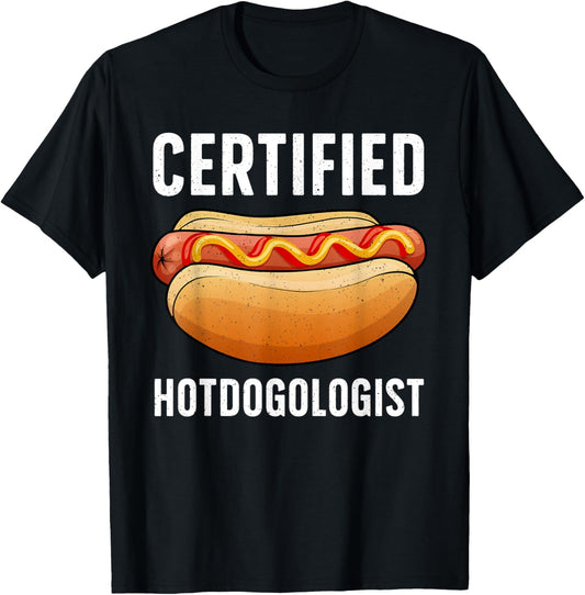 Cool Hotdog Outfit For Men Women Adult Hotdog Hot Dog Lover T-Shirt