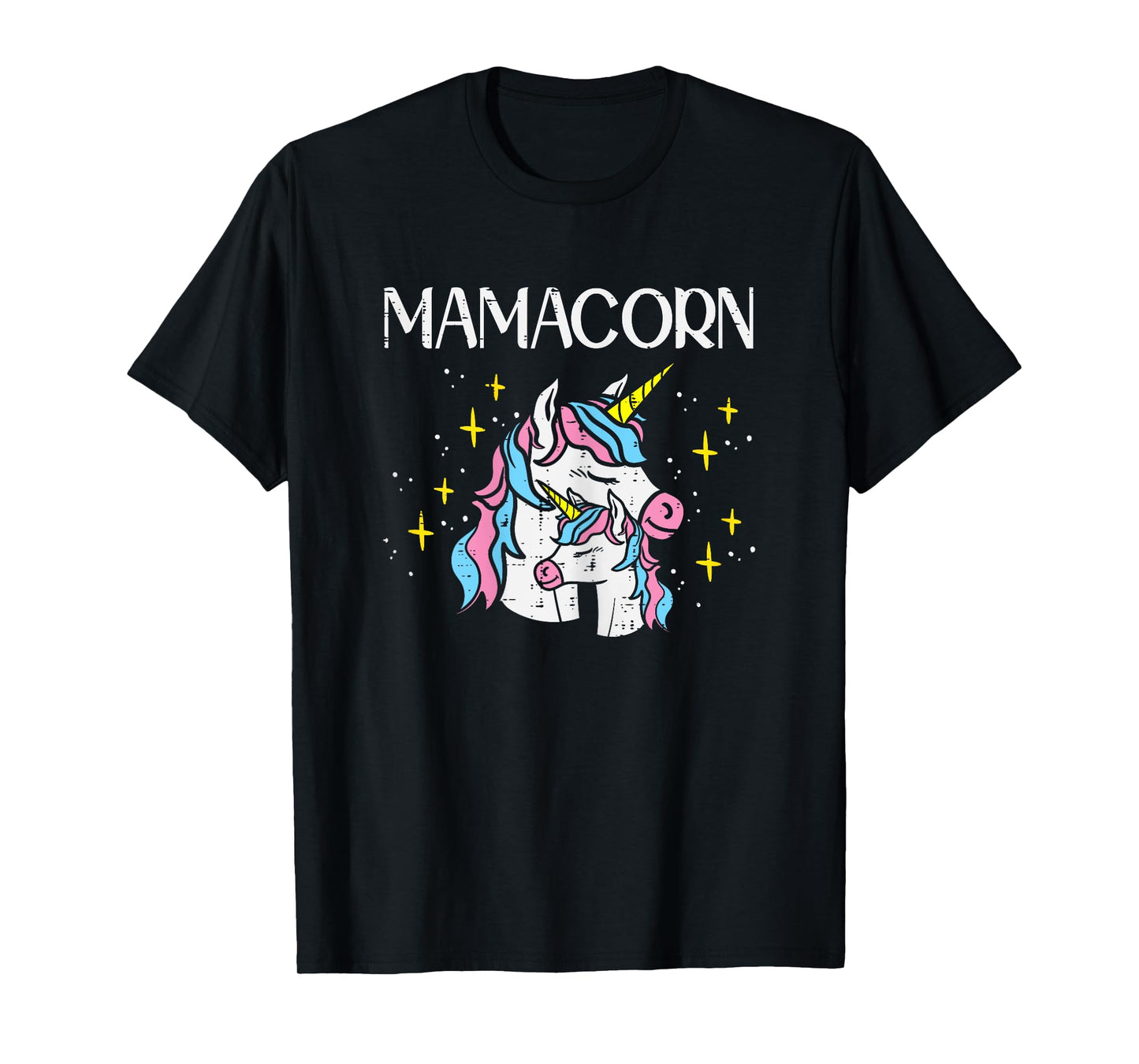 Mamacorn Mama Unicorn Magical Mothers Day Mom Mommy Women T-Shirt