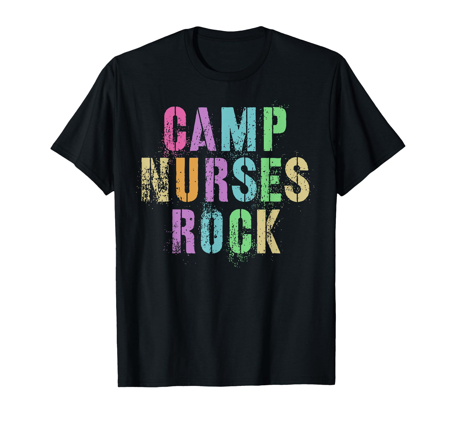 CAMP NURSES Do ROCK Funny Camping Medical Squad Medic Team T-Shirt
