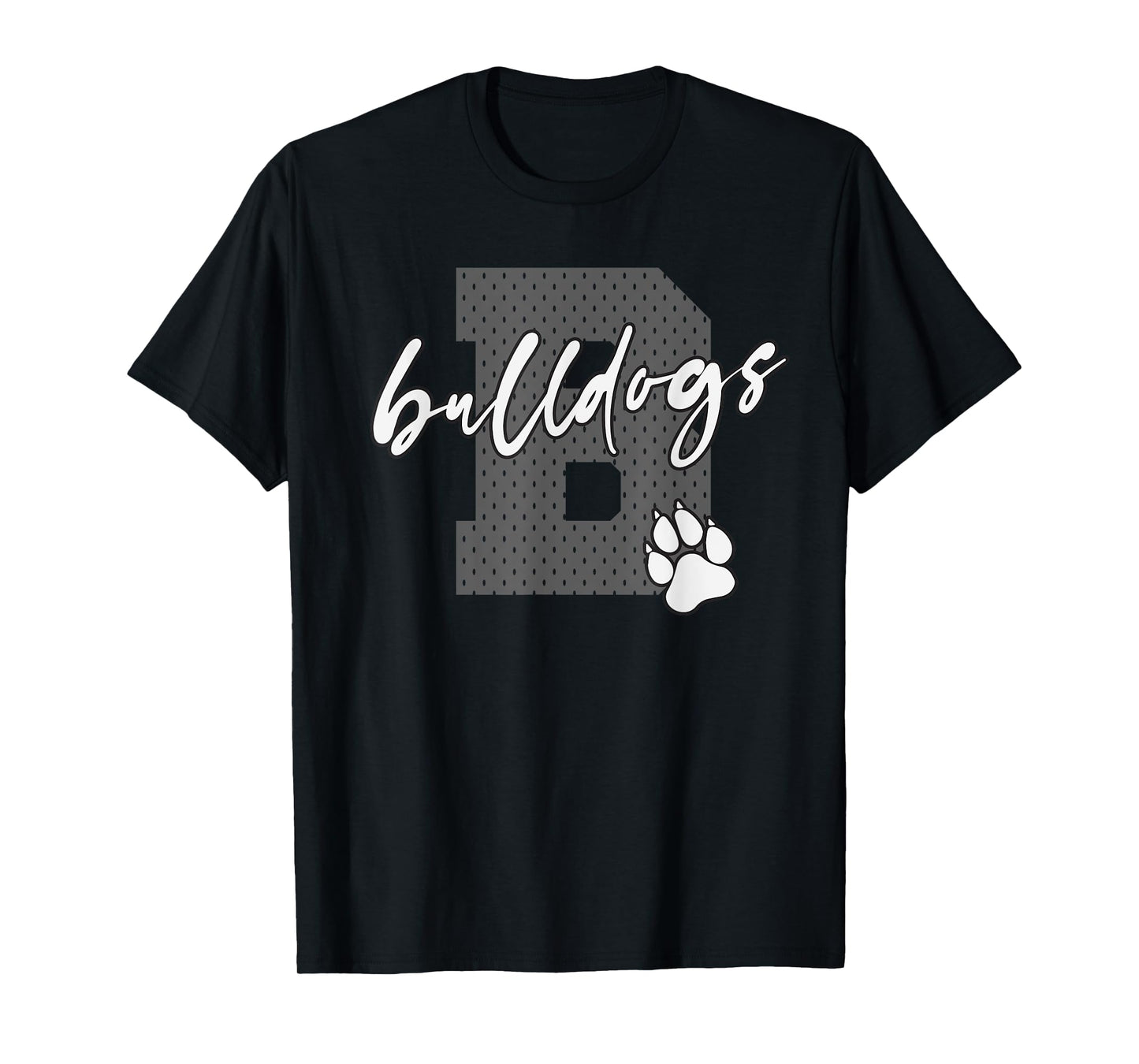 Bulldog Football Baseball Basketball Soccer Bulldogs T-Shirt for Men Women Girls Kids