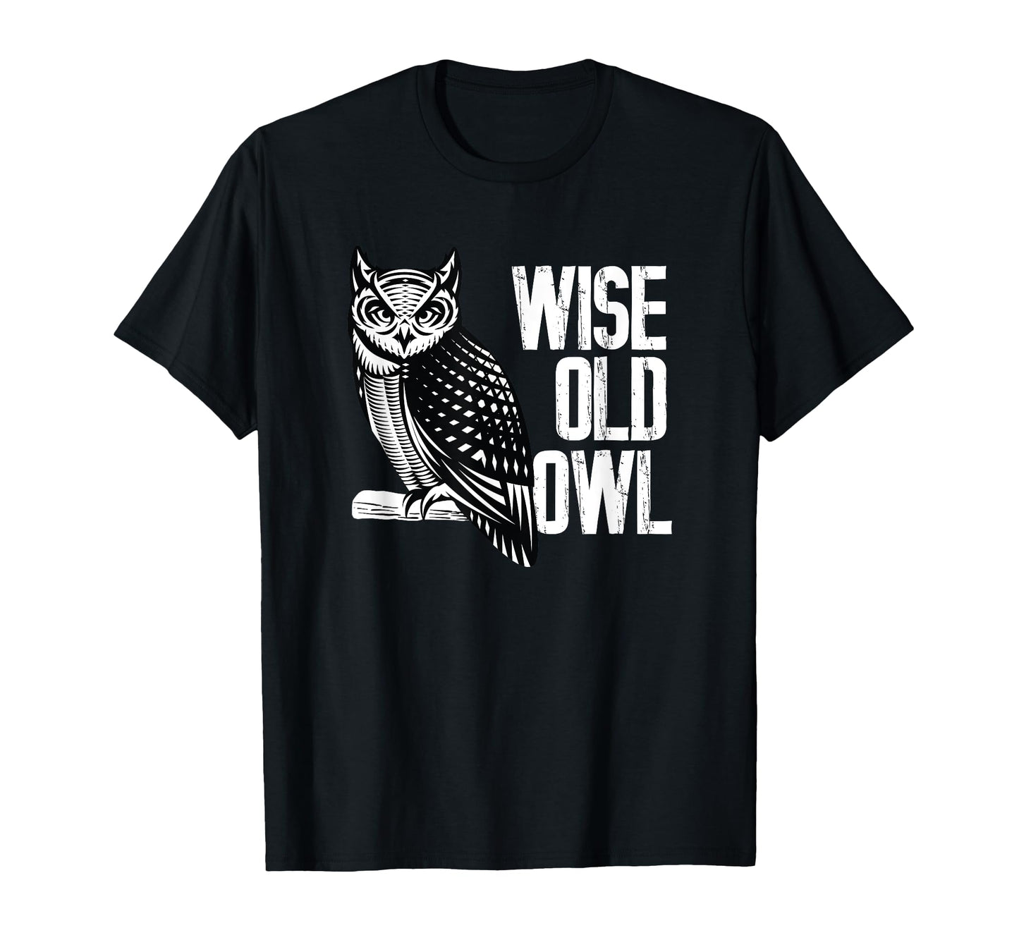 Wise Old Owl - Birds Animal Lover Ornithologist T-Shirt