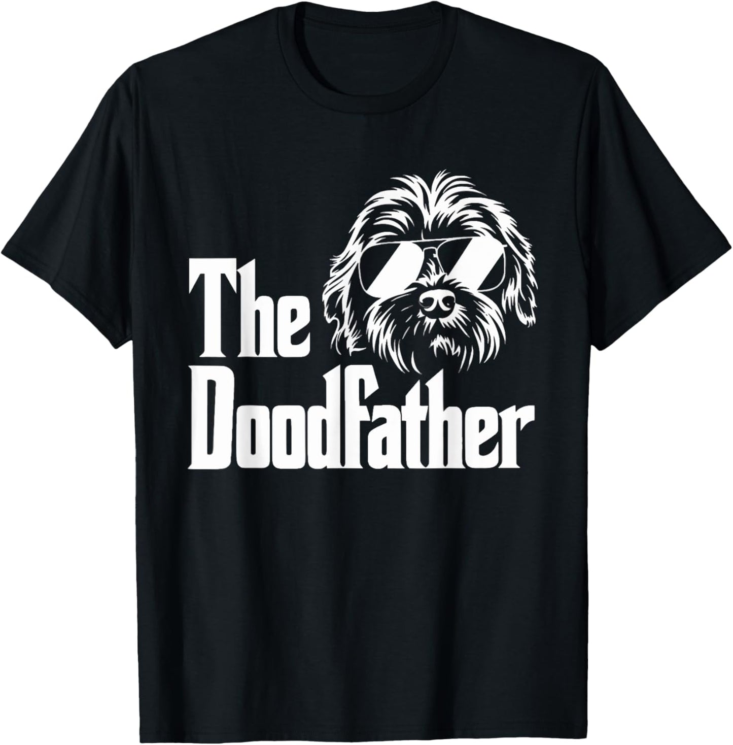 Mens The Doodfather Goldendoodle Dog Doodle Dad Fathers Day T-Shirt