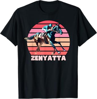Zenyatta Horse, Horse Racing, Del Mar, Santa Anita Shirt T-Shirt