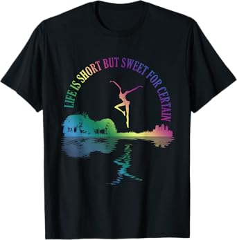 Life Is Short Retro Guitars Lovers But Sweet For Certain T-Shirt