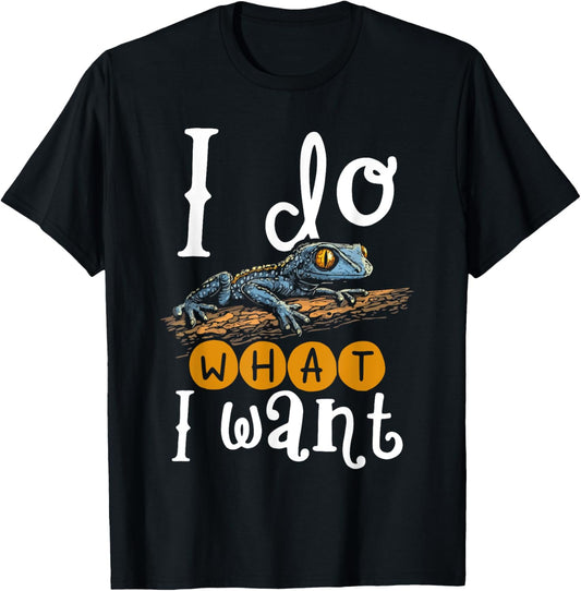 Gargoyle Gecko Reptile Owner Funny Gecko Saying Lizard Lover T-Shirt