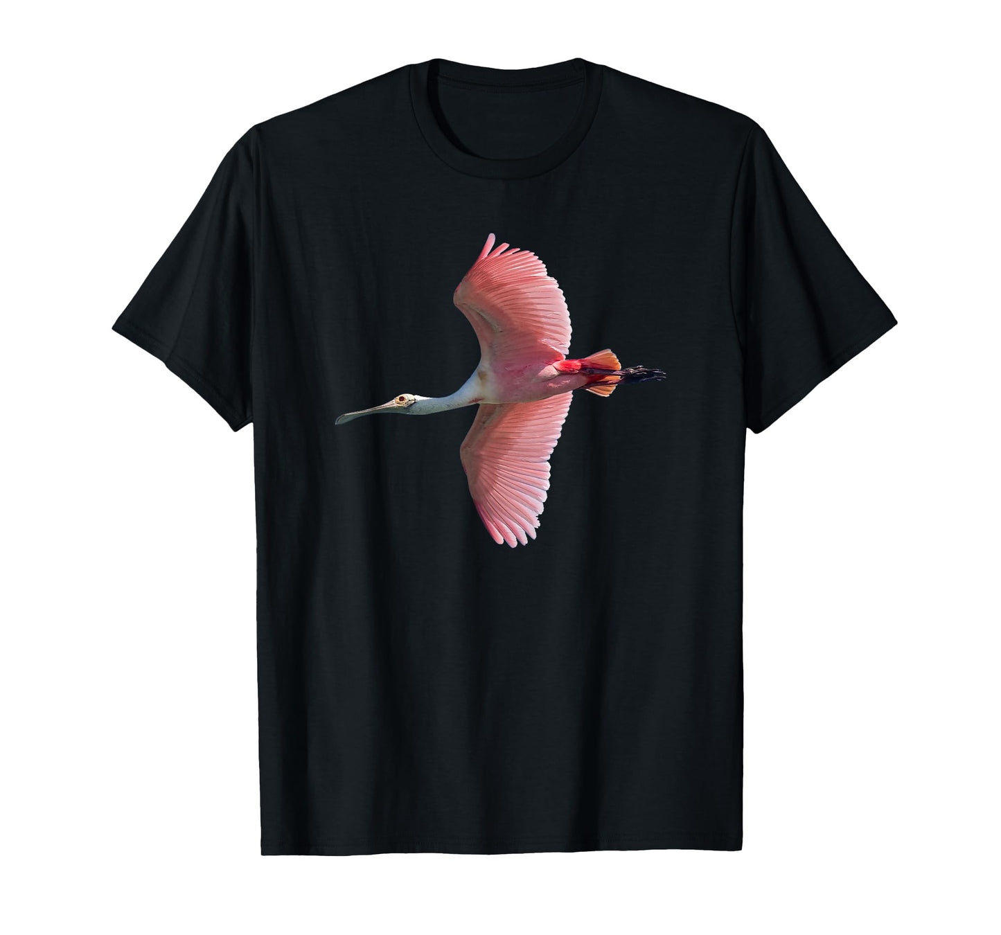 Roseate Spoonbill in Flight T-Shirt