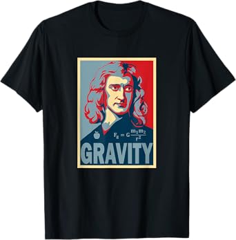 Isaac Newton Poster Style Pop Art T-Shirt T-Shirt