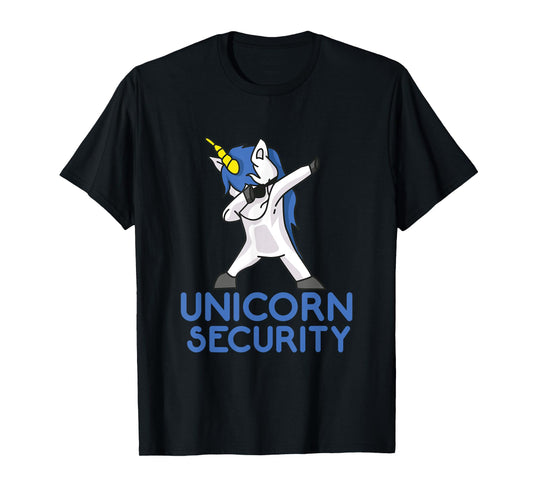 Unicorn Security Funny Gift T-Shirt