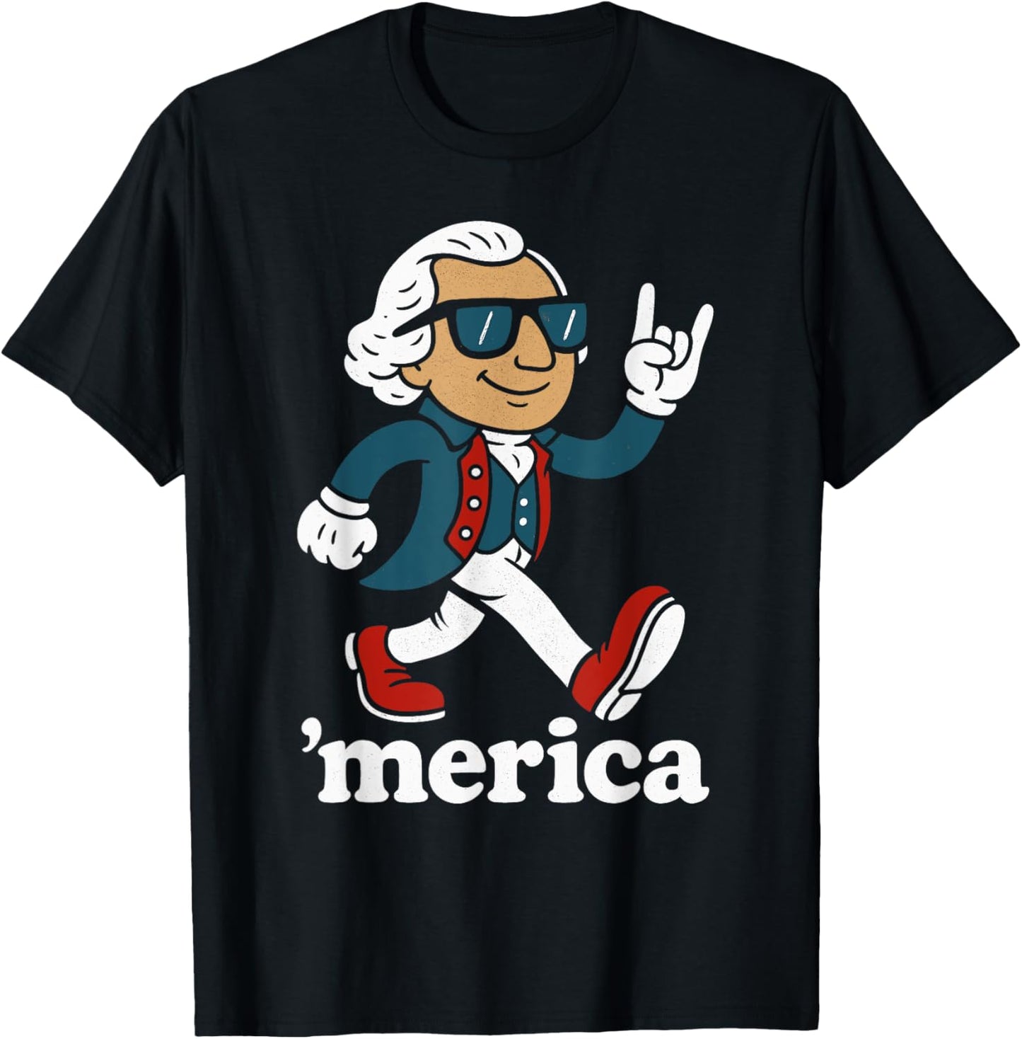 USA 'Merica 4th of July Men Women Kids Funny Patriotic T-Shirt