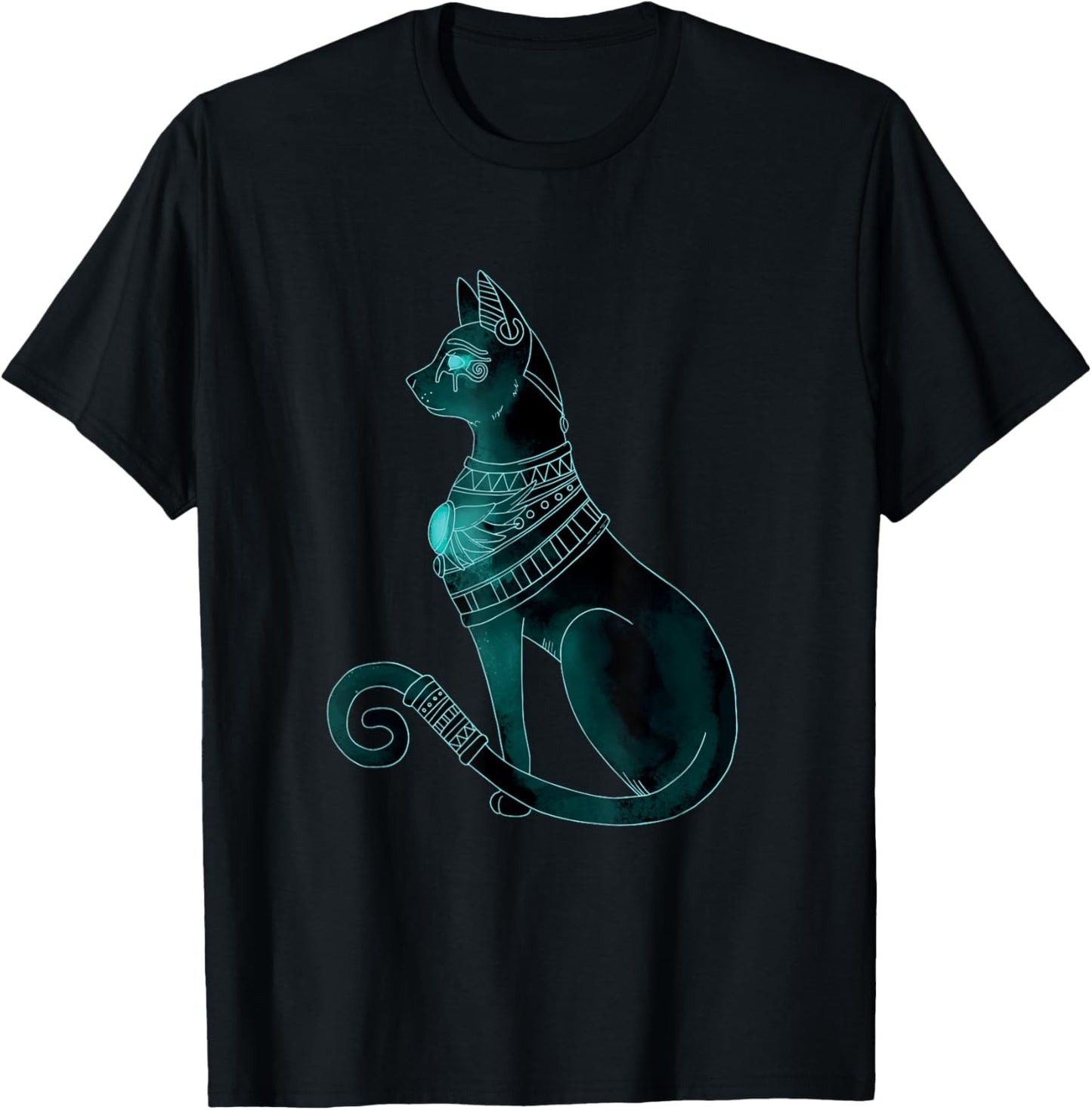 Celestial Bastet Cat Egyptian T-Shirt