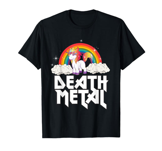 Heavy Metal Unicorn Death Metal Unicorn T-Shirt