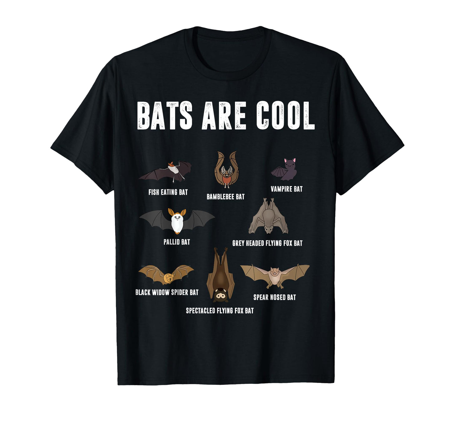 Bats Are Cool | Learning Science Is Fun For Kids T-Shirt