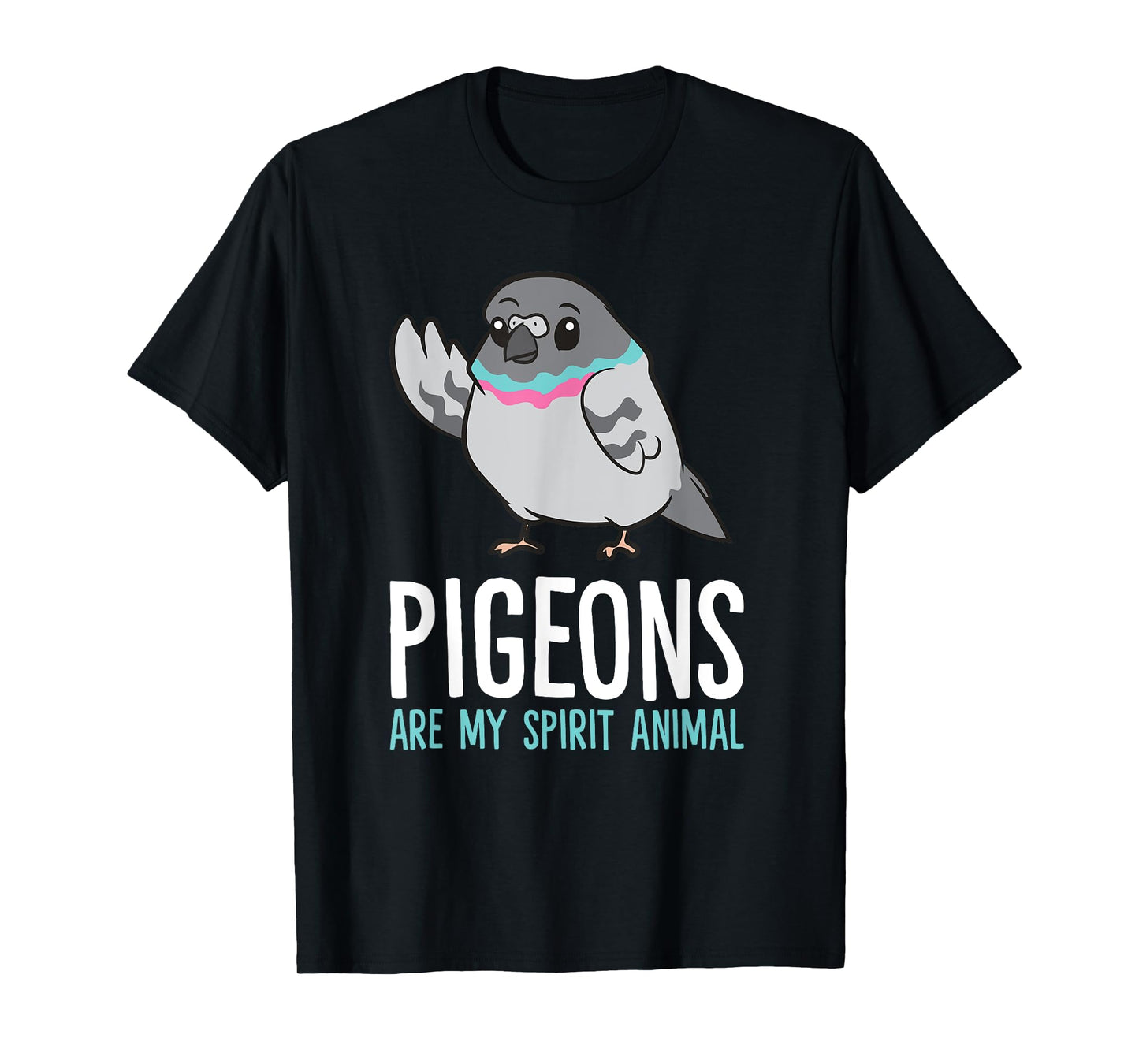 Pigeon Bird Lover Funny Pigeons Are My Spirit Animal T-Shirt