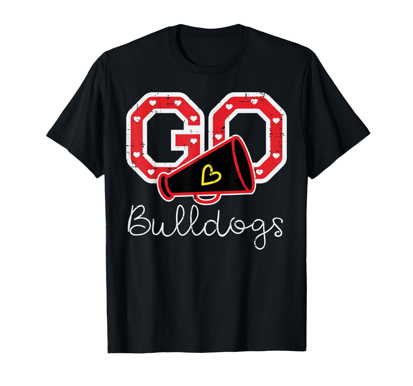 Go Bulldog Men Kids Boys Women Girls Youth Teen T-Shirt