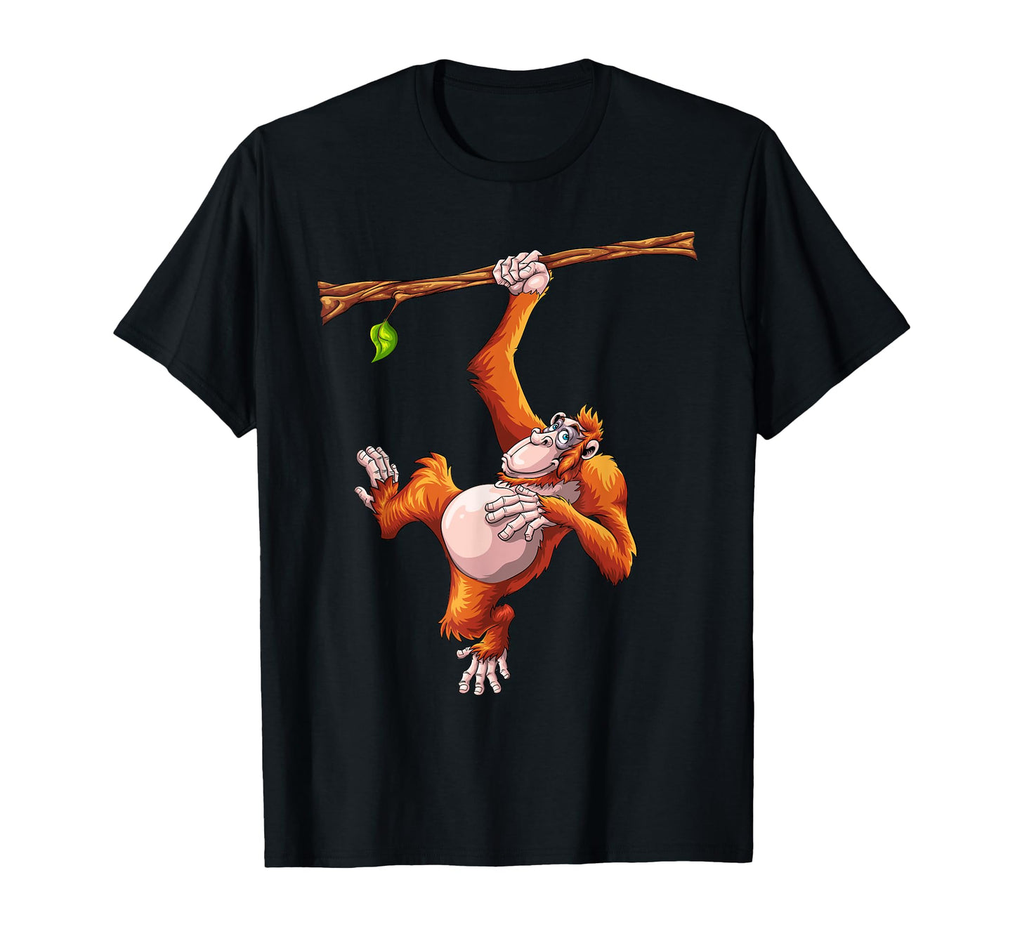 Cool Orangutan Art For Men Women Kids Orangutan Apes Lover T-Shirt