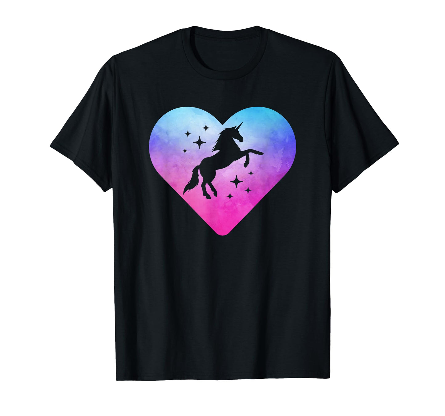 Women or Girls Cute Unicorn T-Shirt