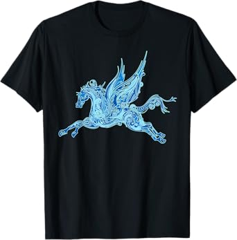Winged Horse T-Shirt - Pegasus Greek Mythology T-Shirt T-Shirt