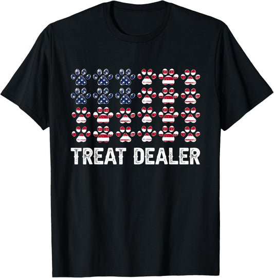 Dog Treat Dealer Funny Humor Dog Owner Dog Treats Dog Lover T-Shirt