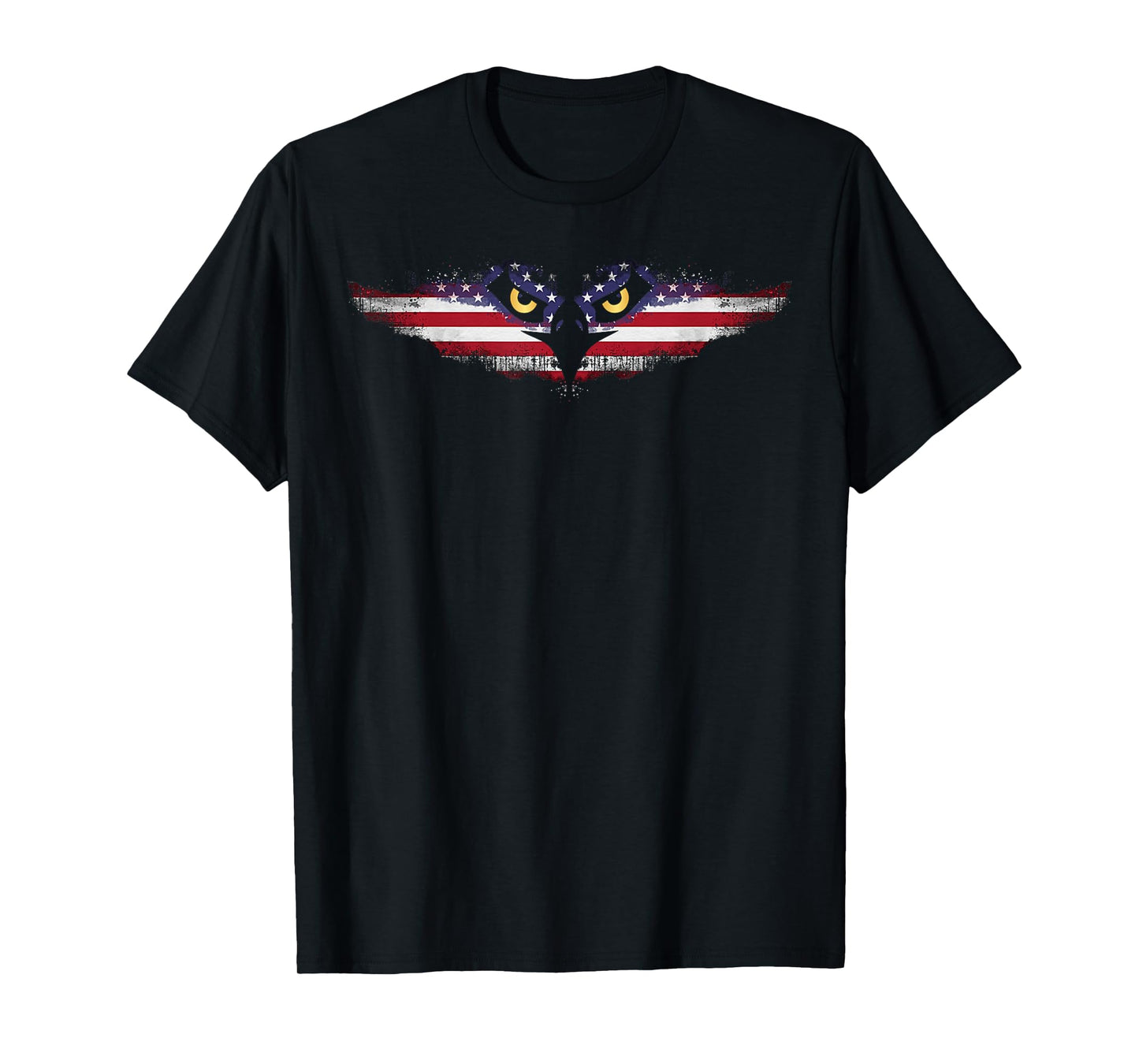 Distressed American Flag Patriotic Pride 4th Of July T-Shirt