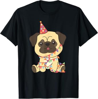 Birthday Pug For Children A Birthday Pug T-Shirt