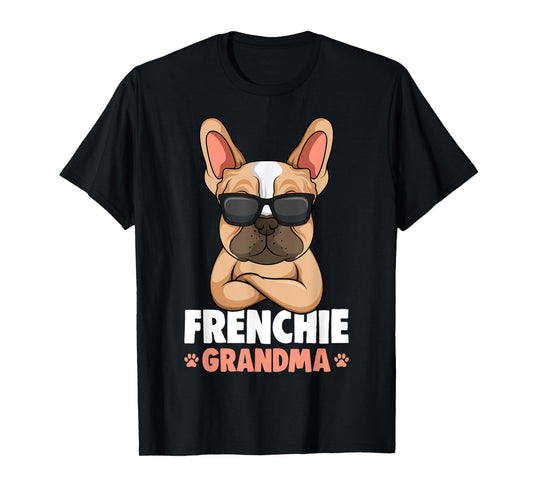 Frenchie Grandma French Bulldog Dog Women T-Shirt