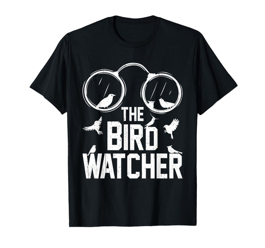 The Bird Watcher Funny Bird Nerd Birds Lover Ornithologist T-Shirt