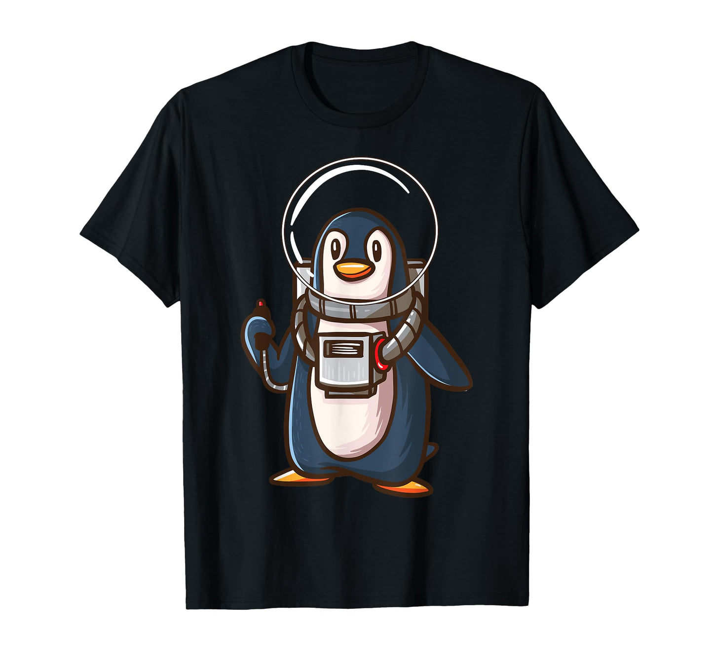 Spaceman Penguin Galaxy Space Astronaut Seabird Gifts T-Shirt