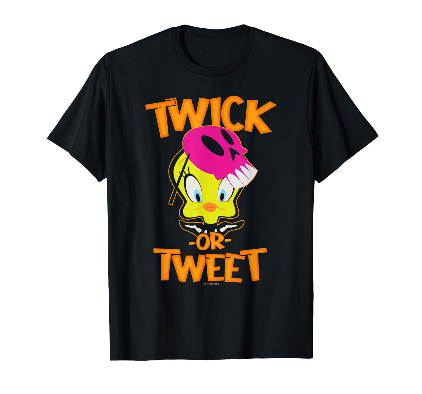 Looney Tunes Halloween Tweety Bird Twick Or Tweet T-Shirt