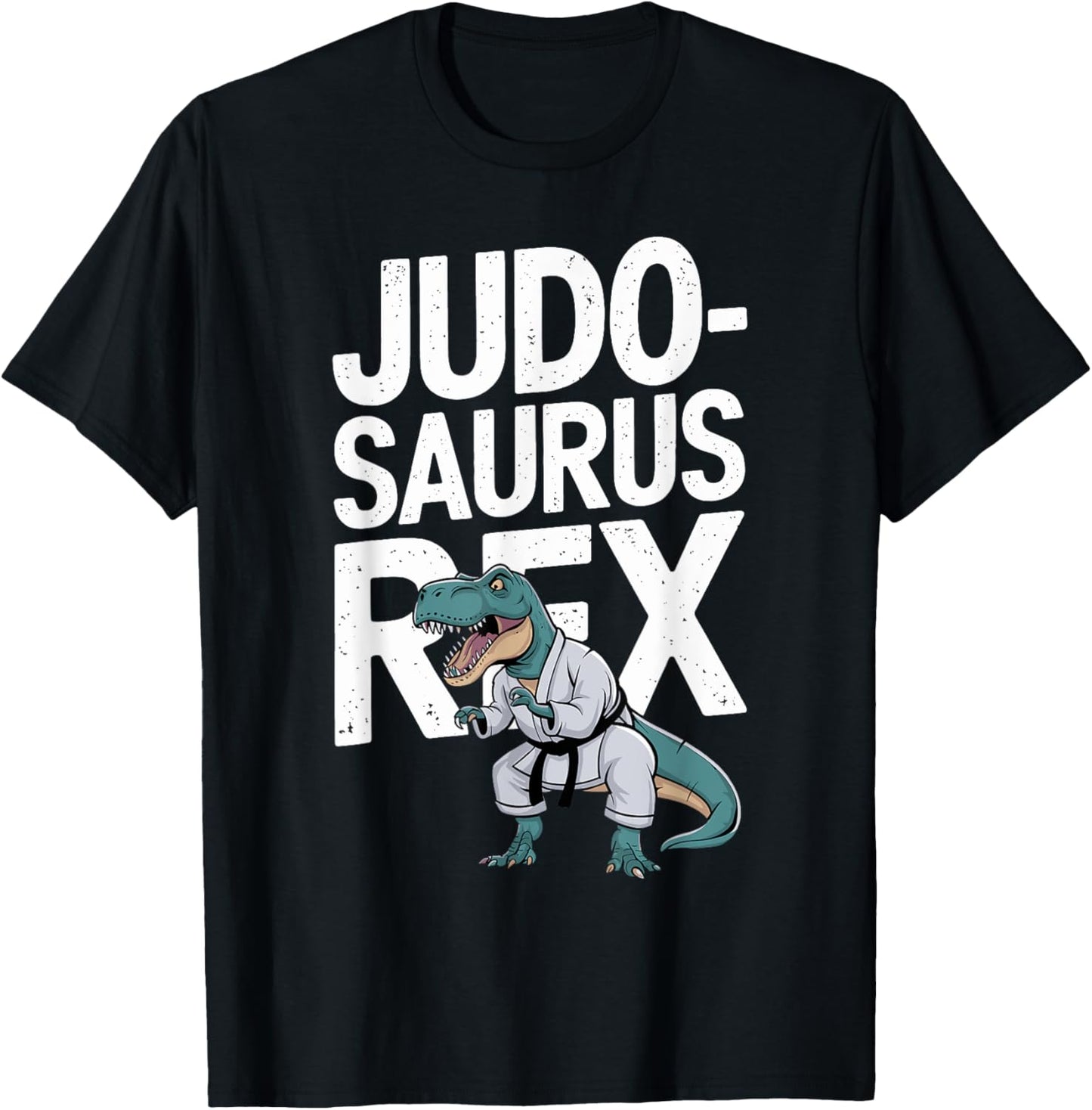 Judosaurus Rex Judo T-Rex Funny Dinosaur T-Shirt