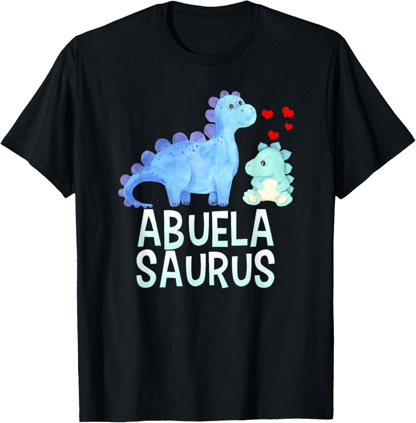 Abuelasaurus Funny Dinosaur Spanish Baby Shower Grandma T-Shirt