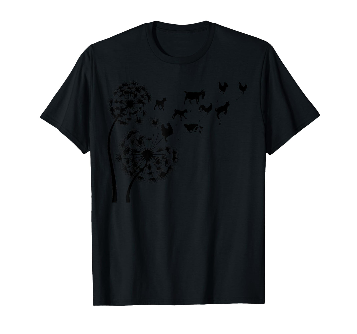 Dandelion goat and chicken T-Shirt
