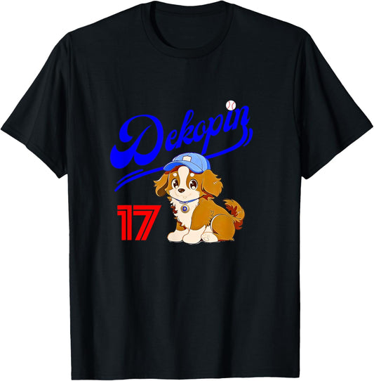 Decopin, Decoy, Dog Shirt, No.17, Otani, Pet Dog, Koi Kerhondier, Baseball Game, Decoy T-Shirt