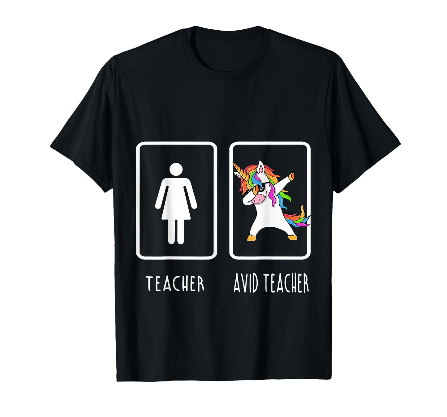 AVID Teacher Unicorn Shirt Men Women Girls Kids T-Shirt