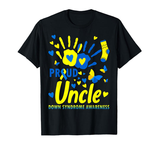 Proud Uncle World Down Syndrome Awareness Day Matching T-Shirt