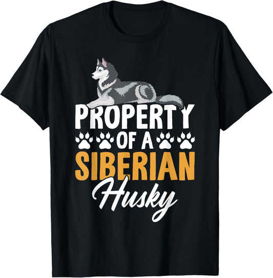 Property Of A Siberian Husky T-Shirt