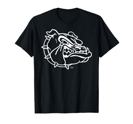 Gonzaga Bulldogs Two Tone Black Officially Licensed T-Shirt