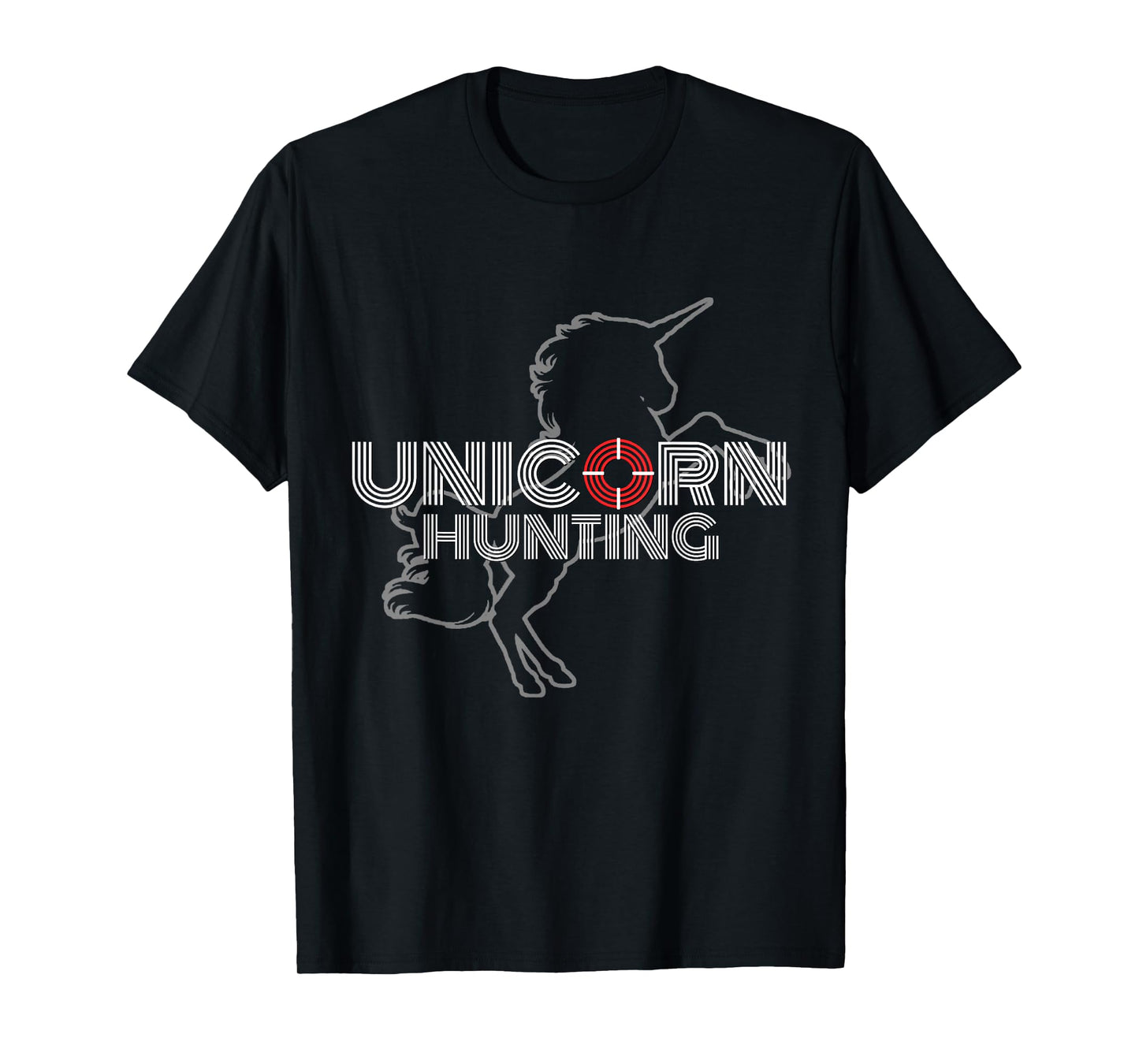 Crude Adult Humor Clothing Gifts Unicorn Hunting Swingers, Naughty Polyamory Couples Gift T-Shirt