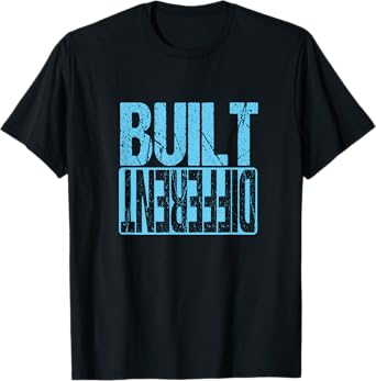 Match Blue Color Graphic Tee Unisex-Adult Retro-Modern T-Shirt Black Small Crew Neck Short Sleeve